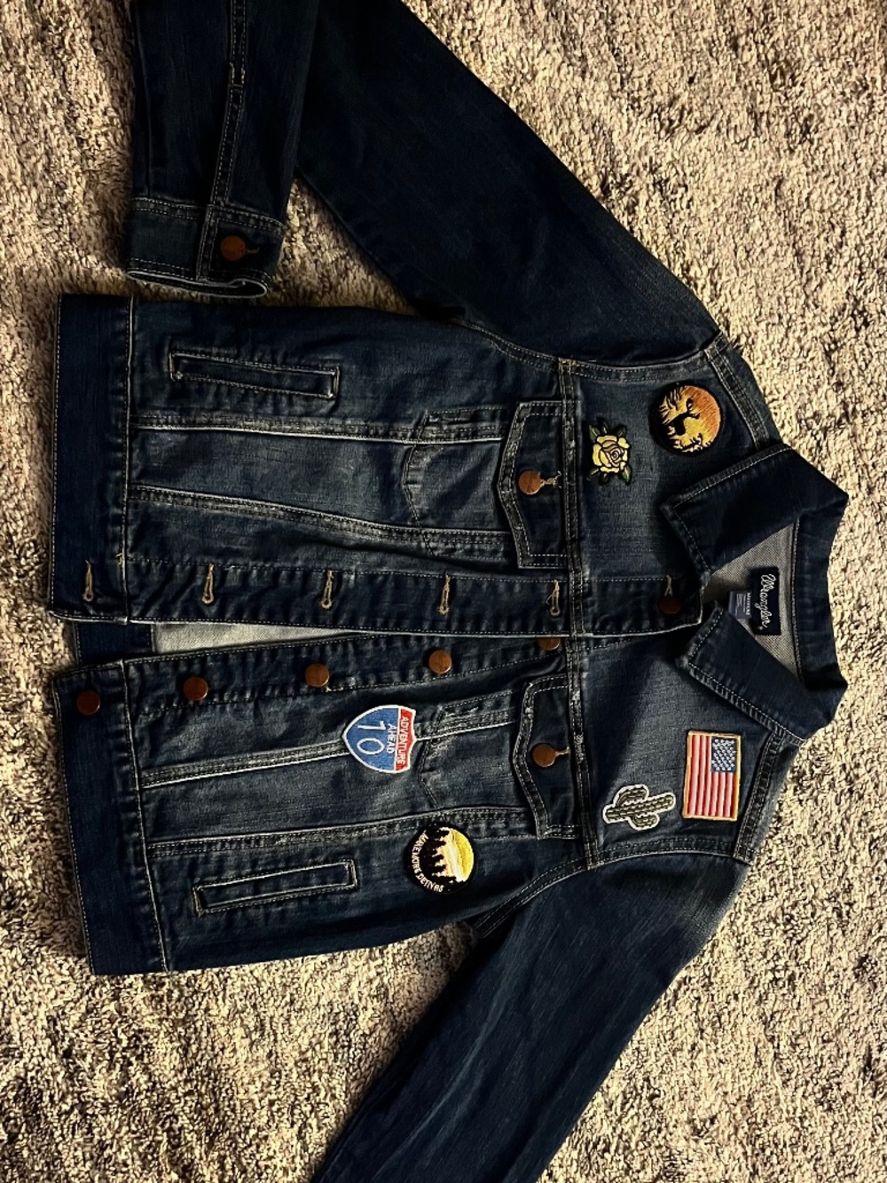 Wrangler Girls Medium Jean Jacket